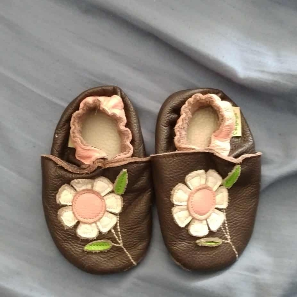 Brown Baby Moccasins